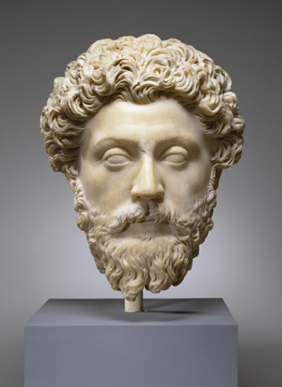 Marcus Aurelius Roman Emperor reigned 161-180 CE   Walters Art Center Baltimore